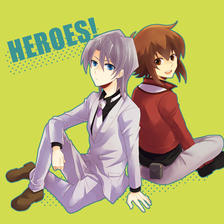 HEROES!插画图片壁纸