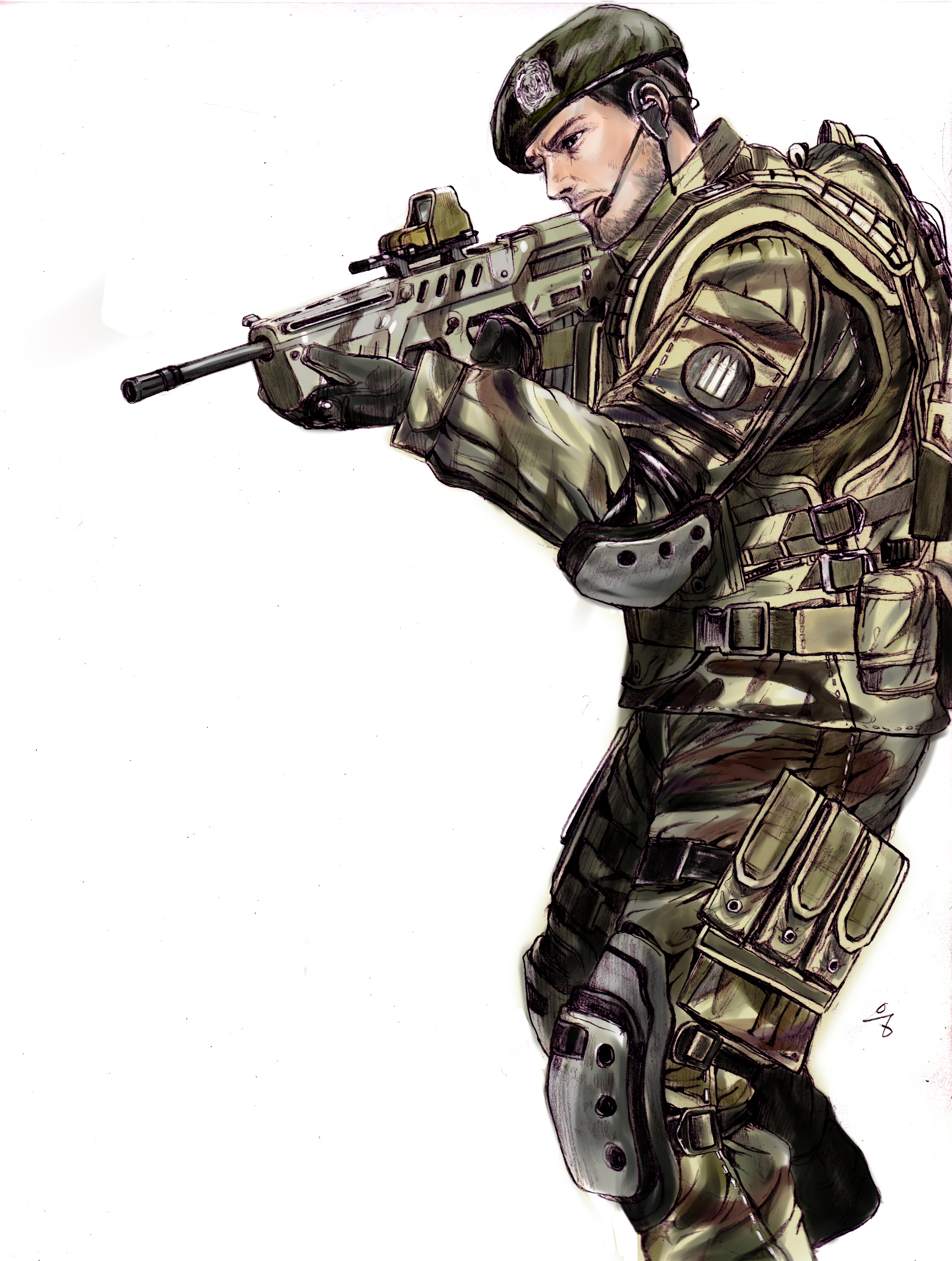 AVA rifleman-military军人