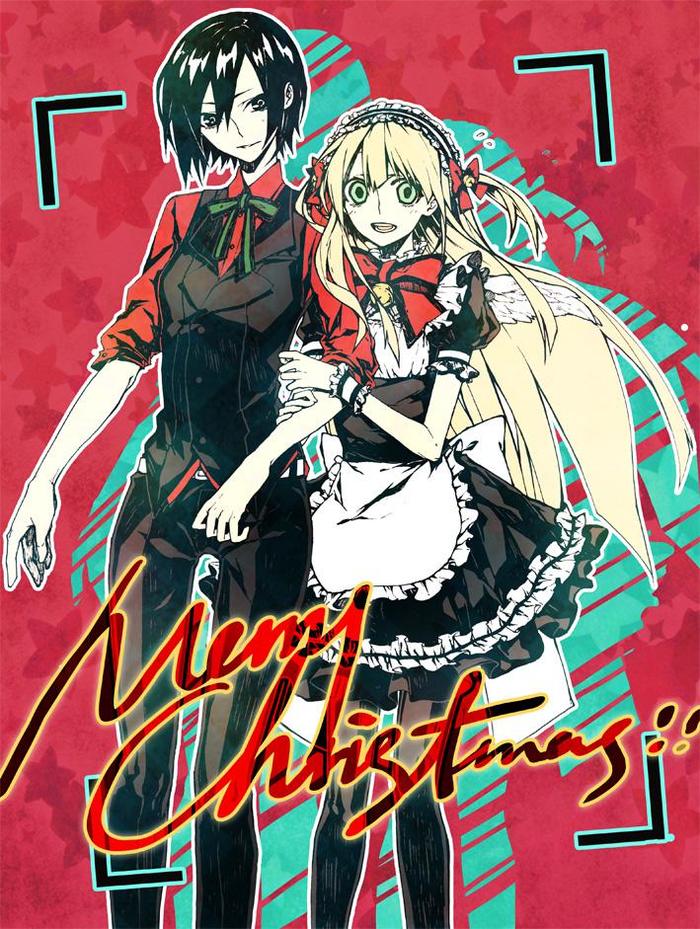 Merry Christmas( * • ̀ω•́* )插画图片壁纸