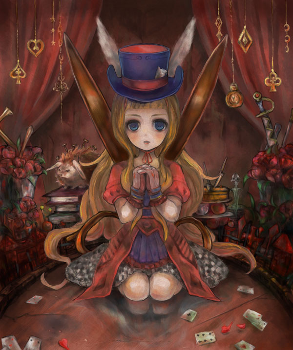 I am Alice.插画图片壁纸