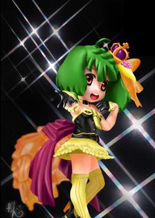 Ranka MacrossF 盒蛋临摹插画图片壁纸