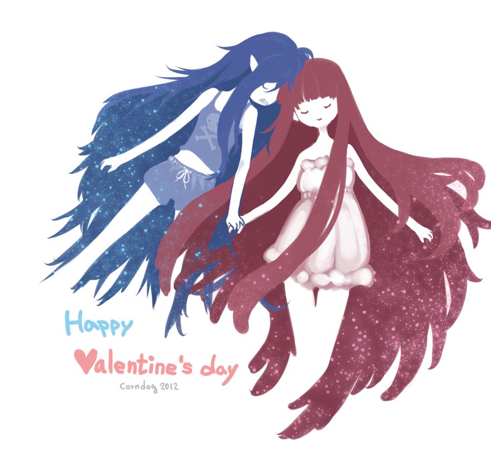 Valentine's day插画图片壁纸