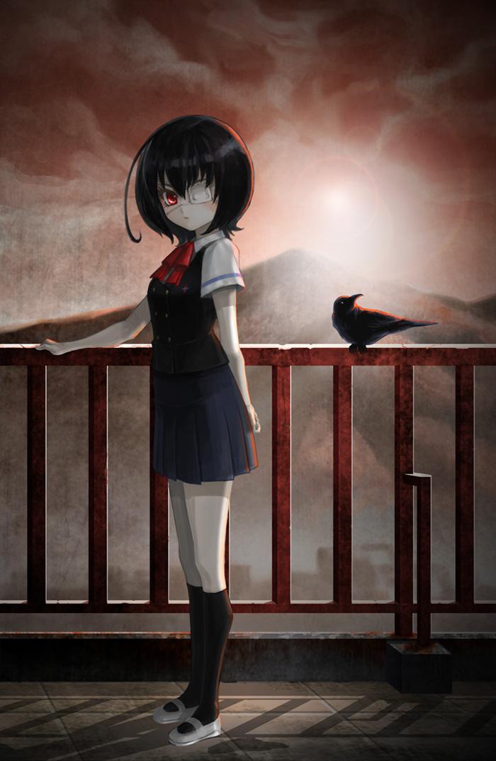 another的见崎插画图片壁纸