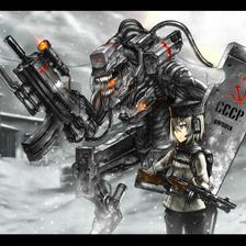 苏联陆战型生物武器插画图片壁纸