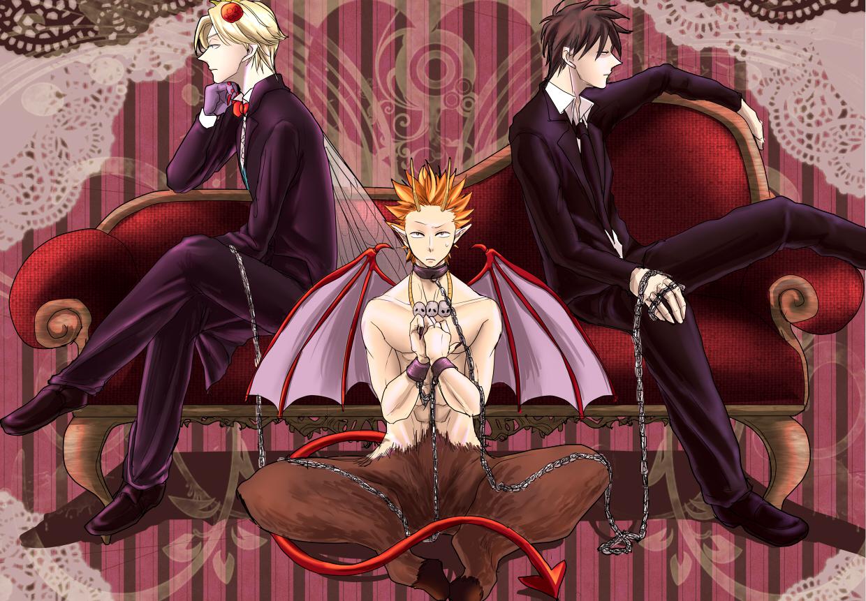 契约者和朋友【腐向】插画图片壁纸