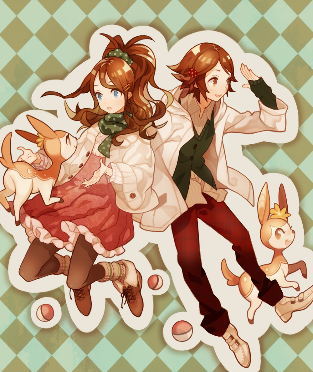 秋天的鹿-会说宝可梦吗？BW这是什么 好可爱啊