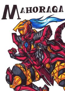 Iron Man - Mahoraga插画图片壁纸