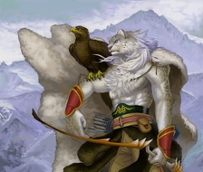 雪豹兽人-原创弓
