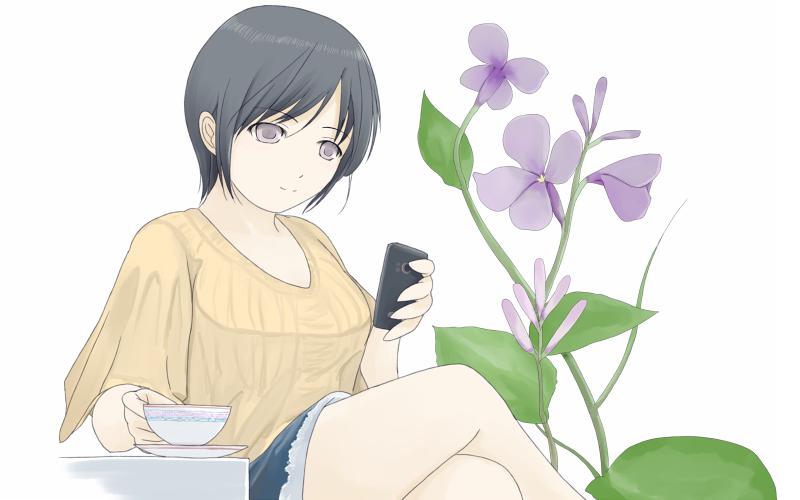 4月5日的诞生花 紫蝶 原创 触站