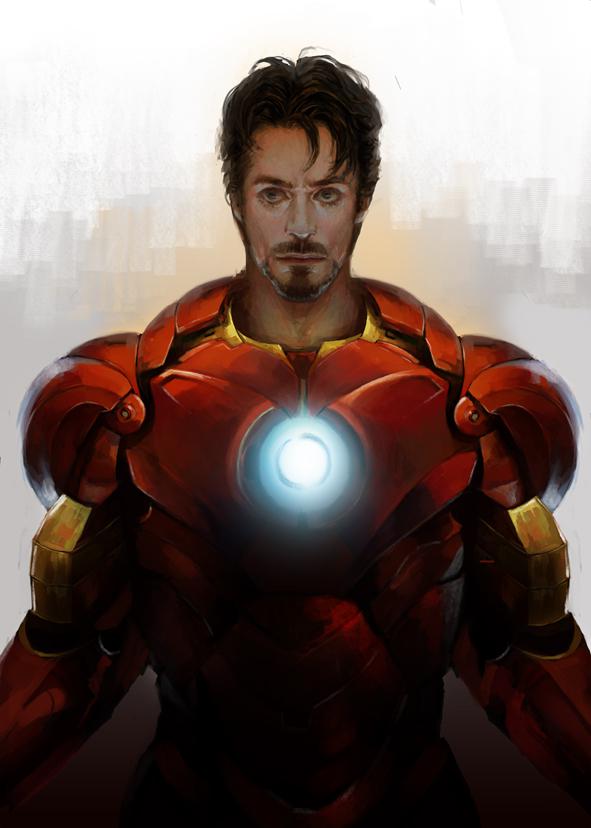 《The Avengers》Iron Man插画图片壁纸