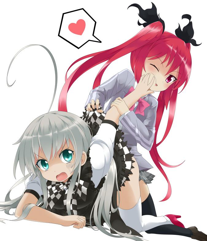 喵喵和酷子插画图片壁纸