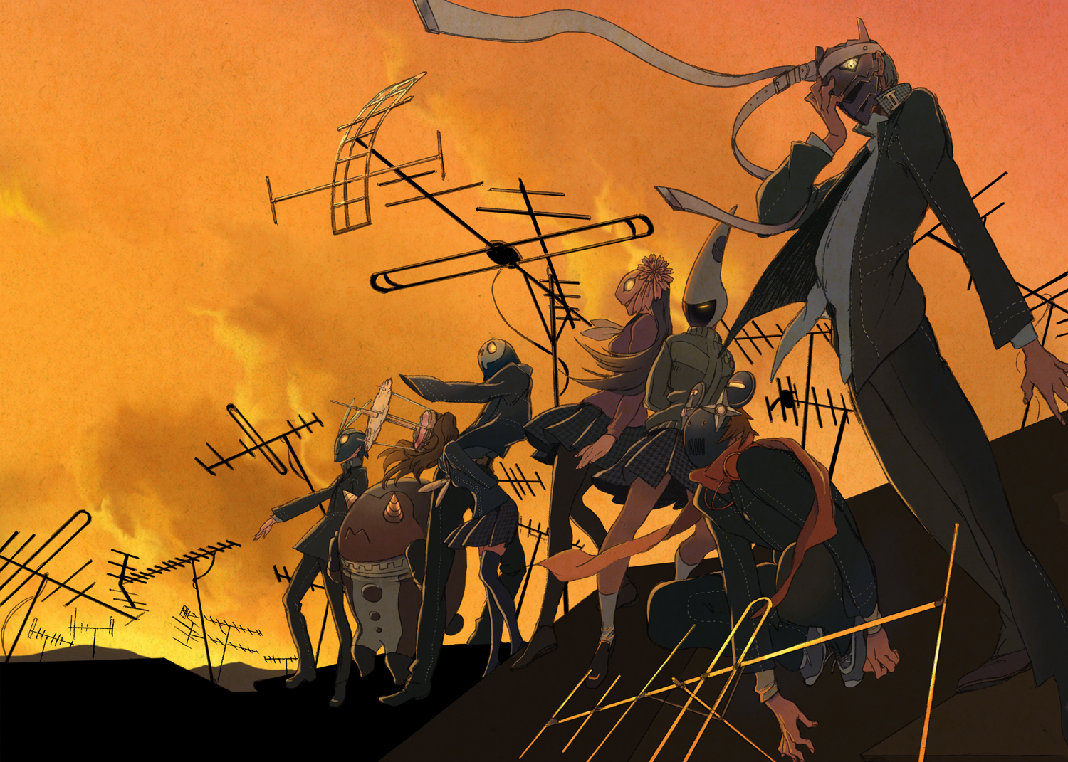 他是谁插画图片壁纸