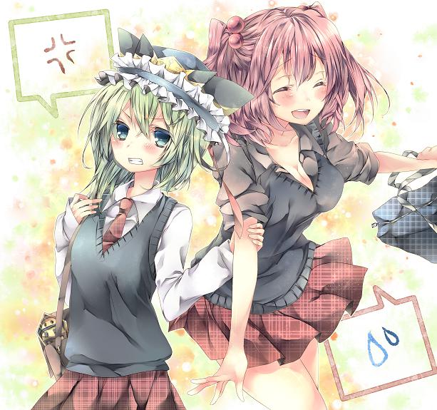 “小町!你……”插画图片壁纸