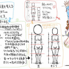【MOBAMAS】杏和绚丽的身高比较考插画图片壁纸