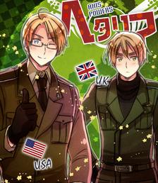 Hetalia Cover: US + UK插画图片壁纸