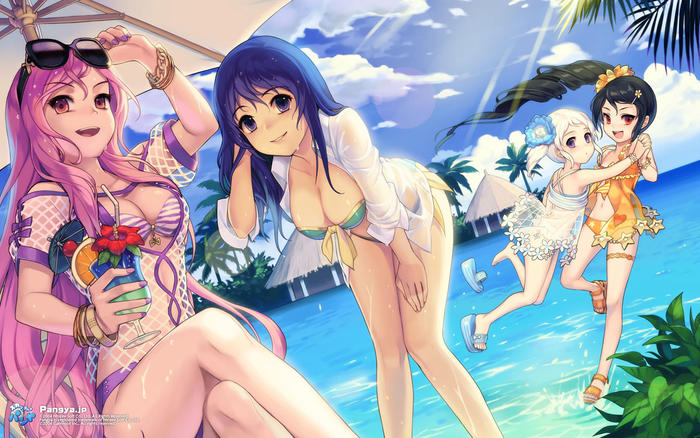 PANGYA SUMMER ILLUST插画图片壁纸