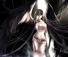 黑色翅膀的女神-洛奇モリアン