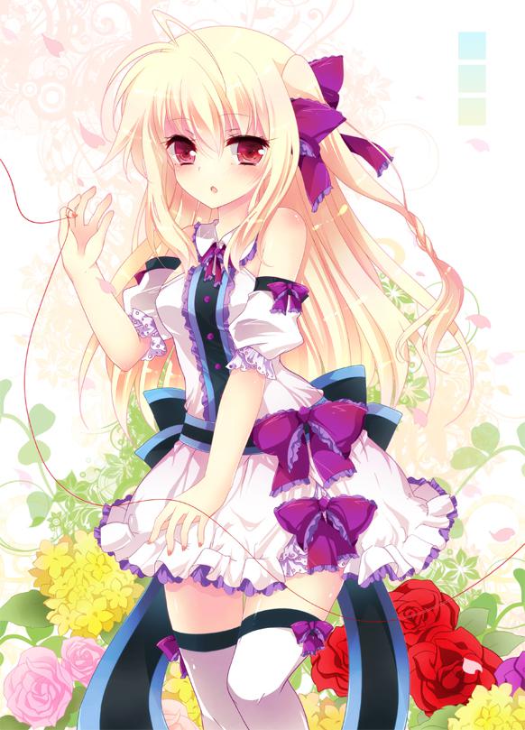 红线插画图片壁纸