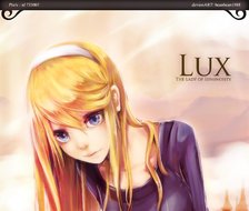 LOL - Lux_2-每日一畫英雄联盟