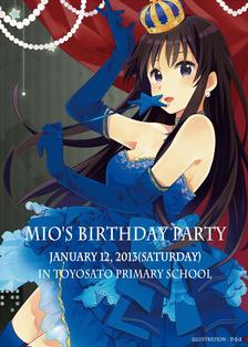 Mio's Birthday Party插画图片壁纸