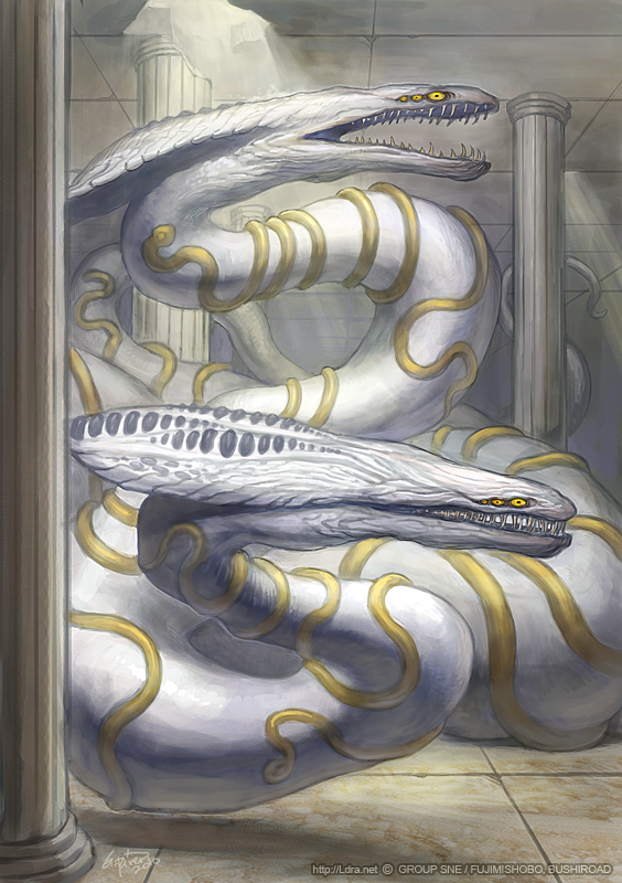 幻蛇利昂尼达斯-怪兽怪物收藏