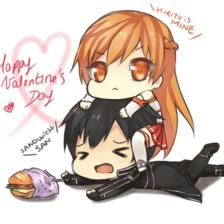 happy valentine's day !插画图片壁纸