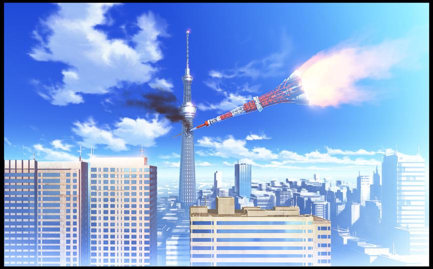 《对天空树的嫉妒，在蓝天下修罗场职业摔跤》头像同人高清图