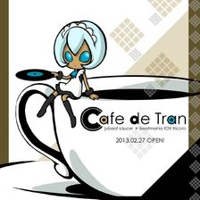 Cafe de Tran插画图片壁纸
