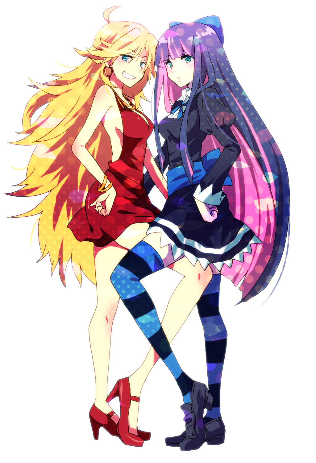 Panty & Stocking !插画图片壁纸