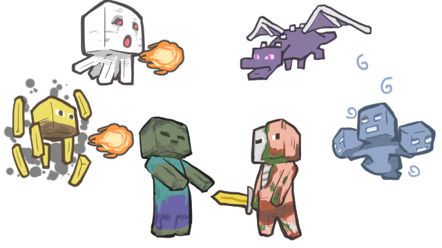 我的MOB先生们-我的世界マイクラ