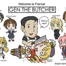 Gen the Butcher插画图片壁纸