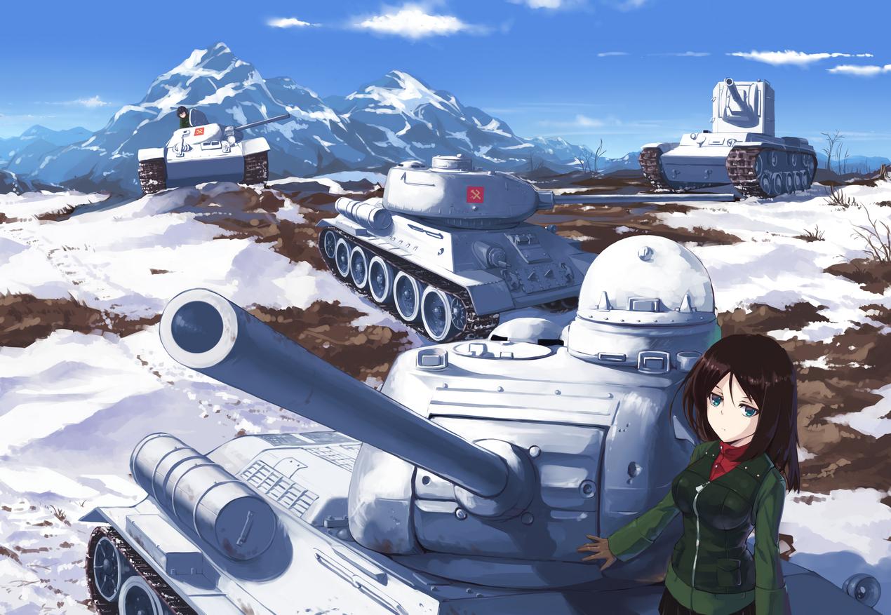GuP Soviet-军人少女与战车