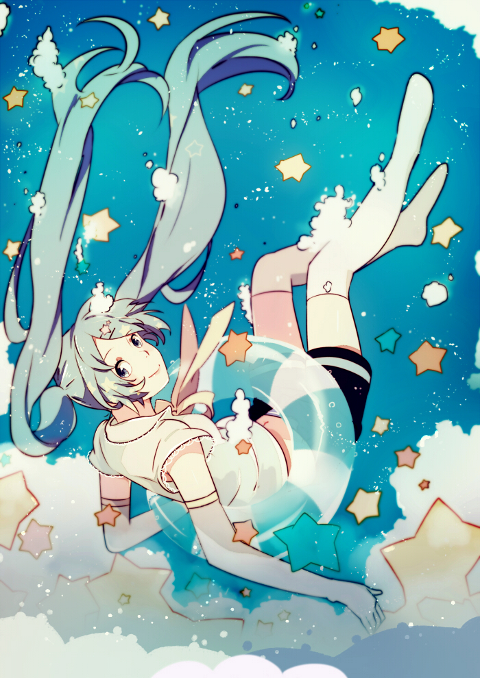 初音插画图片壁纸