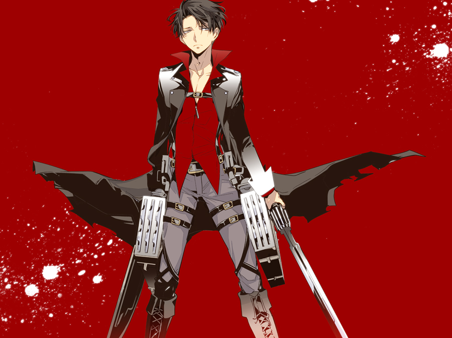 兵長・赤-进击的巨人利威尔