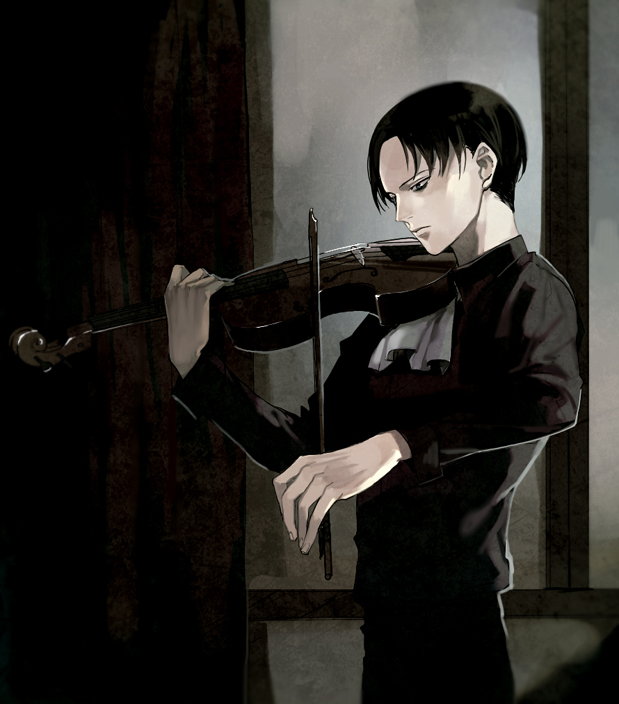 levi & violin-利威尔进击的巨人-触站