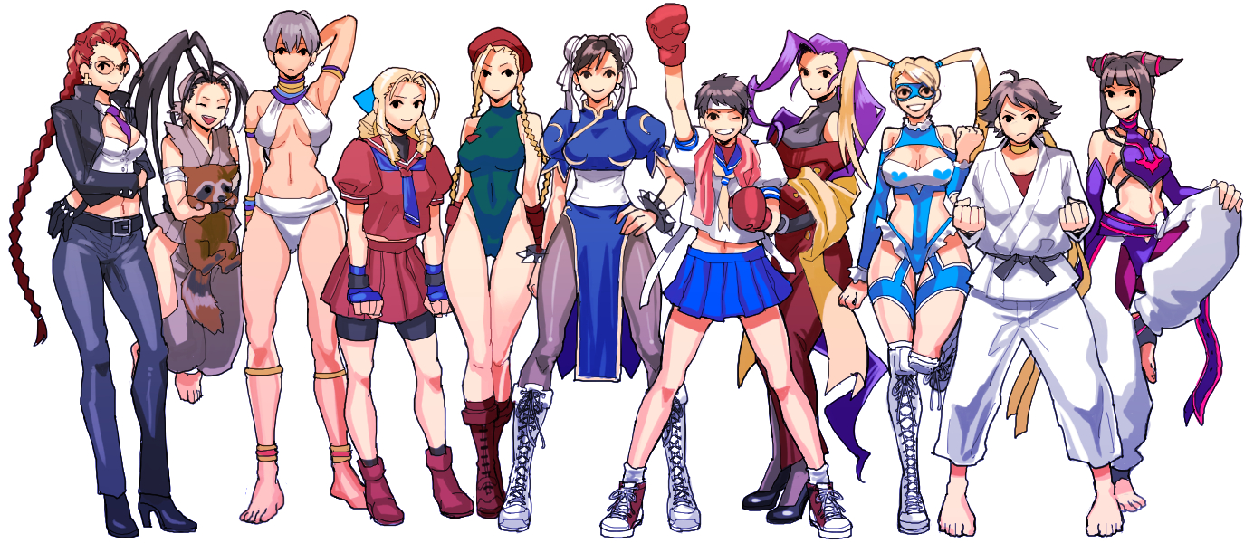 战士女孩插画图片壁纸