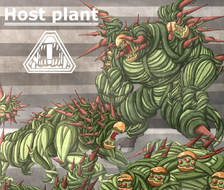 寄生植物-狩獵型-触手植物