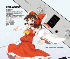 ATH-W1000-东方Project博丽灵梦