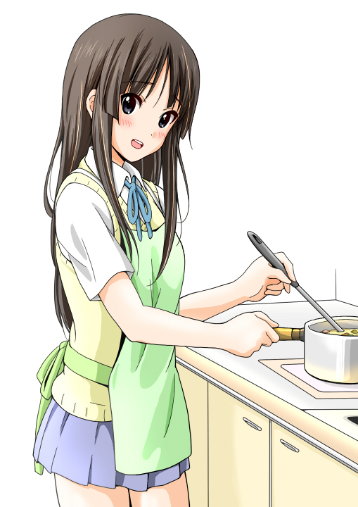 厨房的澪-轻音少女秋山澪