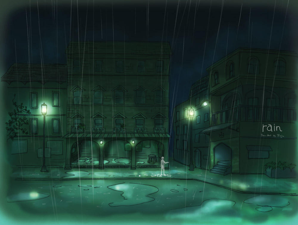 rain(PS3)插画图片壁纸