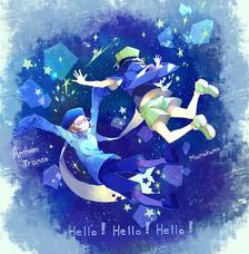 【pop'n】 Hello! 【music】插画图片壁纸