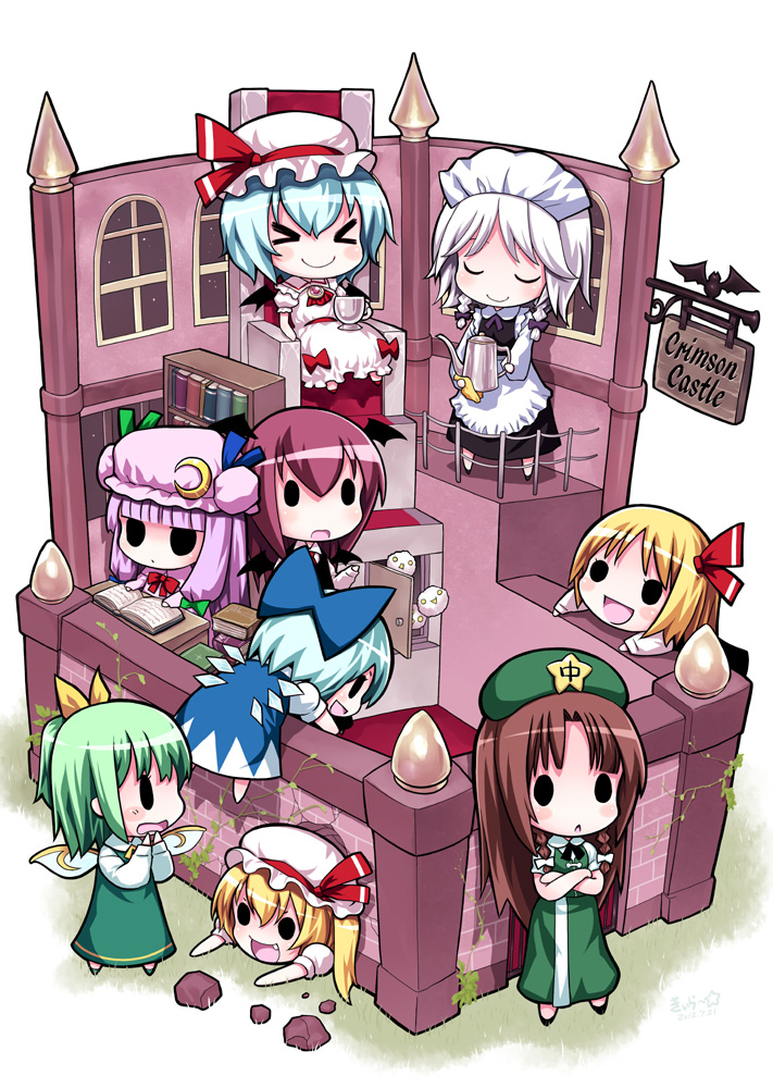 紅魔館図解-ちまちましたい东方Project