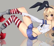 -SHIMAKAZE--岛风見せパン