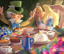 tea time-迪士尼不可思议之国的爱丽丝