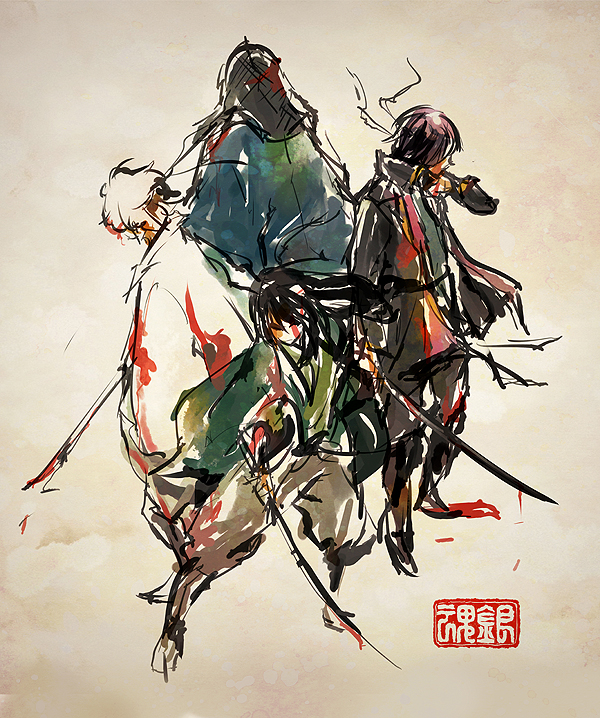 四人物語-银魂攘夷