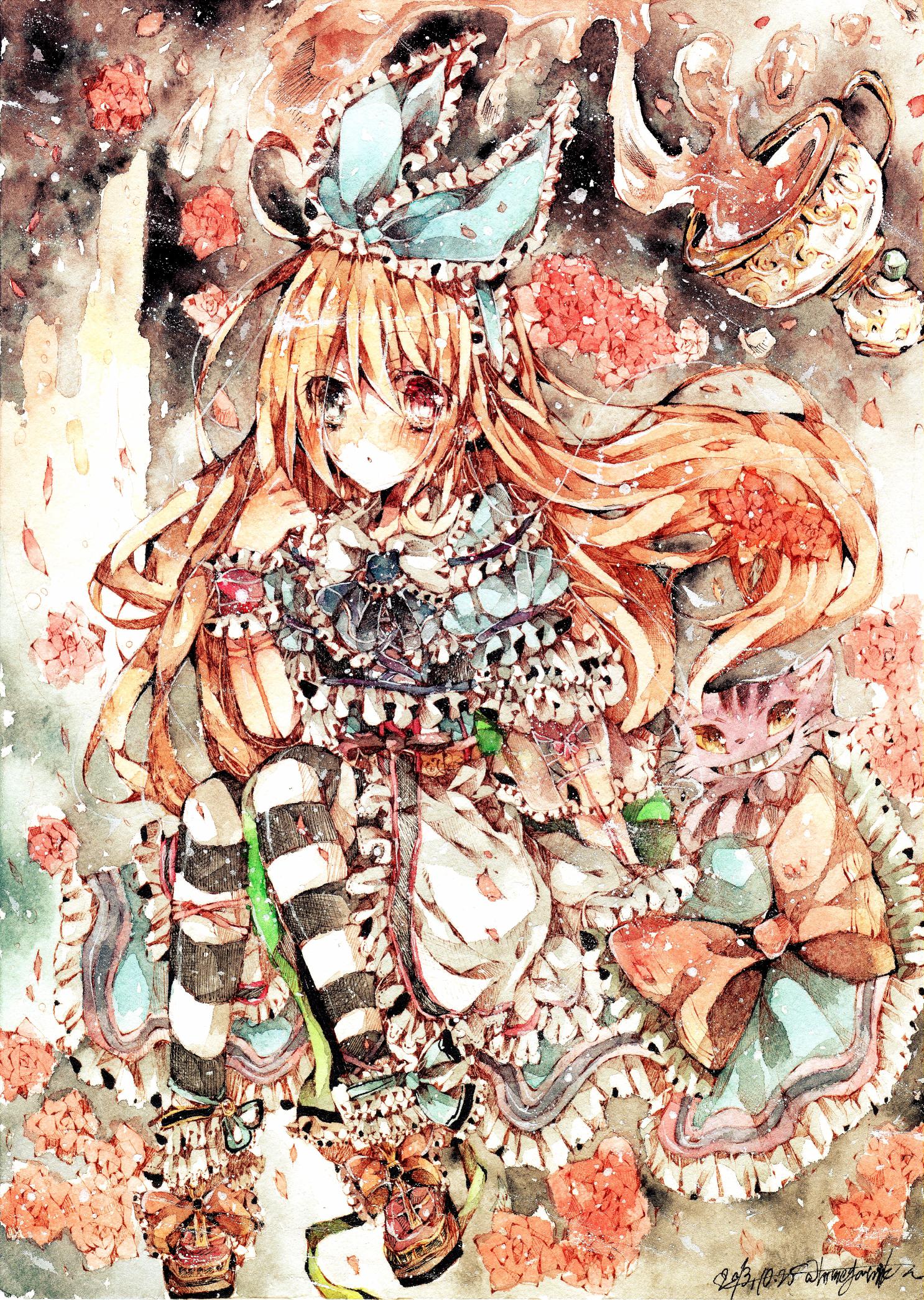 Alice in Wonderland ＊*...插画图片壁纸