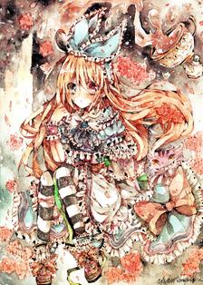 Alice in Wonderland ＊*...插画图片壁纸