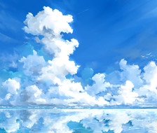 雲-风景动漫天空