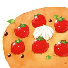 草莓酱插画图片壁纸