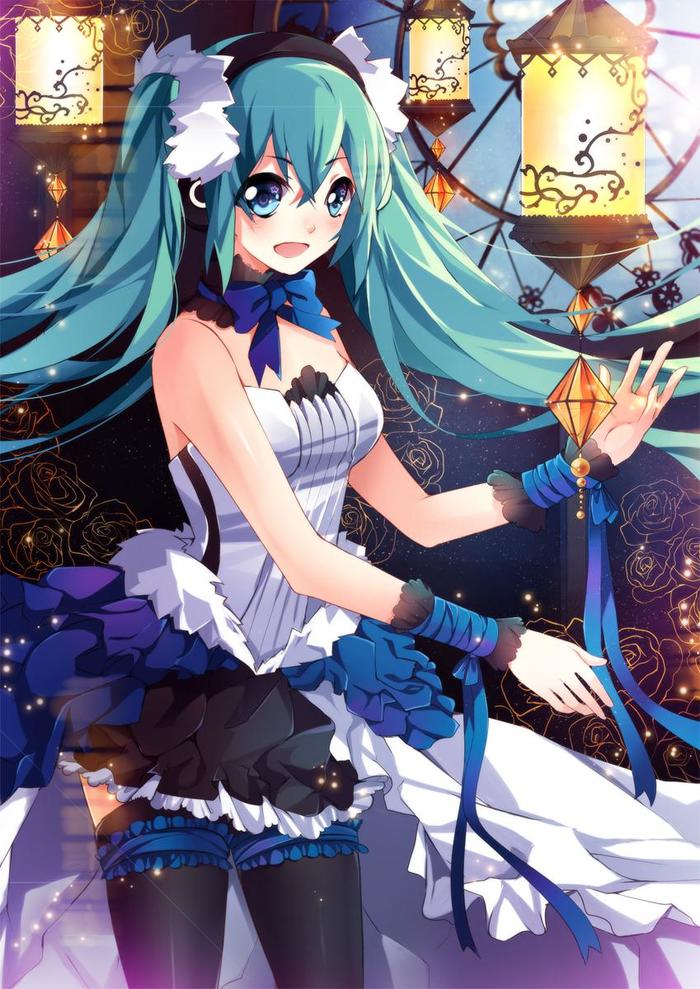 初音未来插画图片壁纸